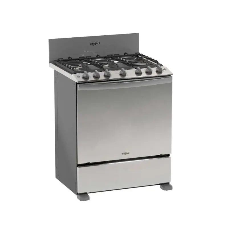 ESTUFA A GAS WHIRLPOOL DE 30" CON HORNO XPERT AIR FRY LWFR5050